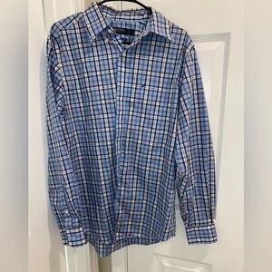 Nautica Checkered Men’s Button Down